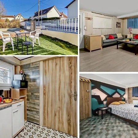 Double Chu, Cinema, Jardin & Parking Apartment *